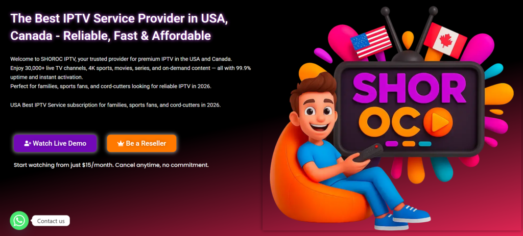 Cheap IPTV Subscription in 2026: 5 Best Providers Tested and Ranked 2 SHOROC IPTV — Best Premium Cheap IPTV Service