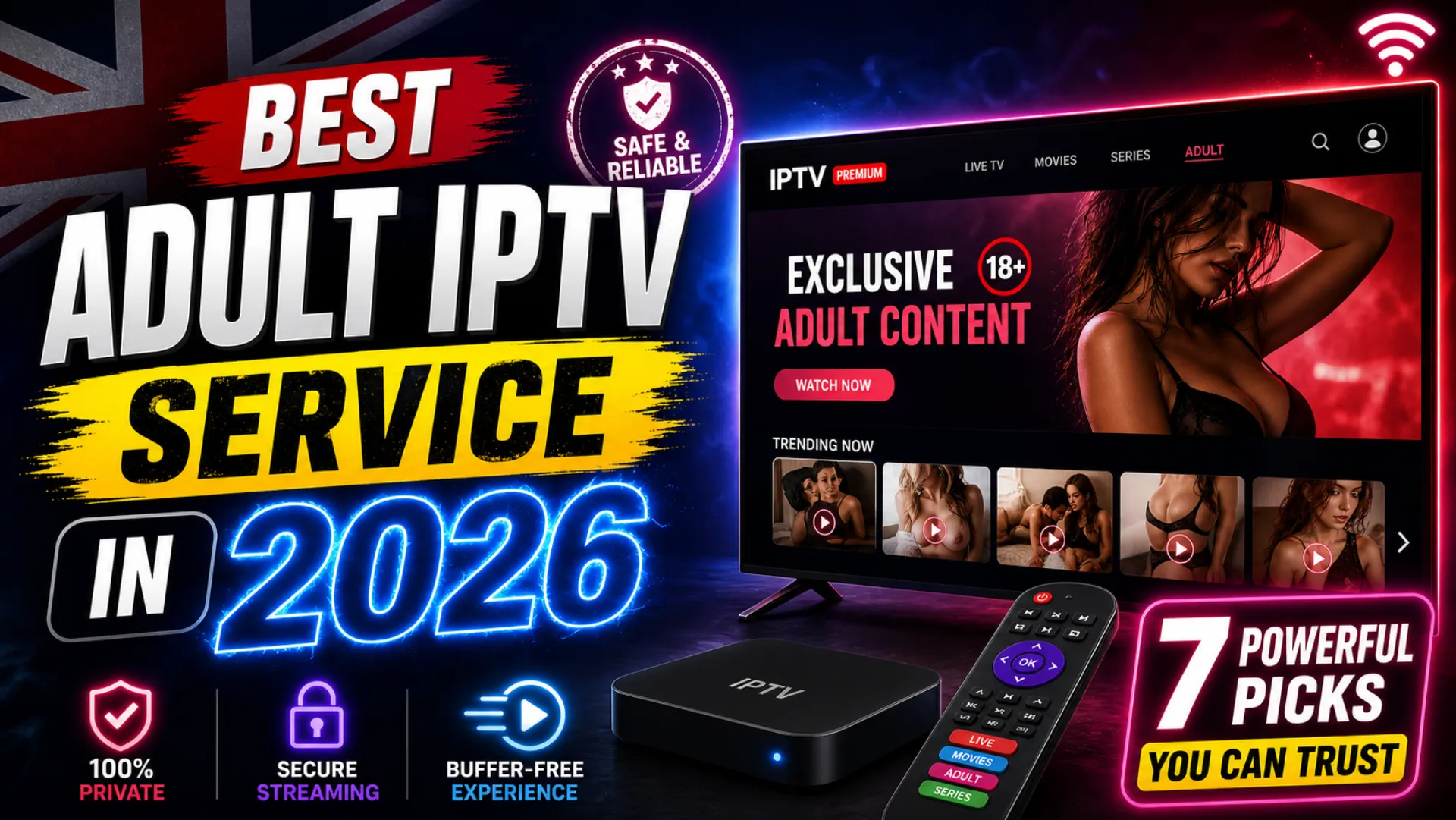 Best Adult IPTV Service in 2026