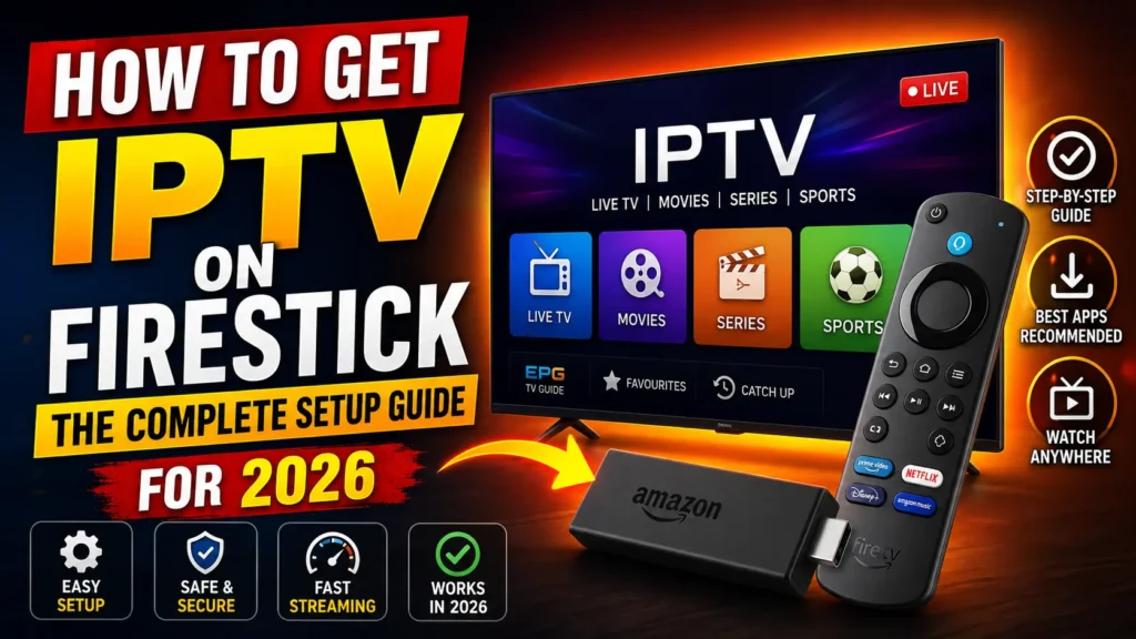 How to Get IPTV on Firestick: The Complete Setup Guide for 2026