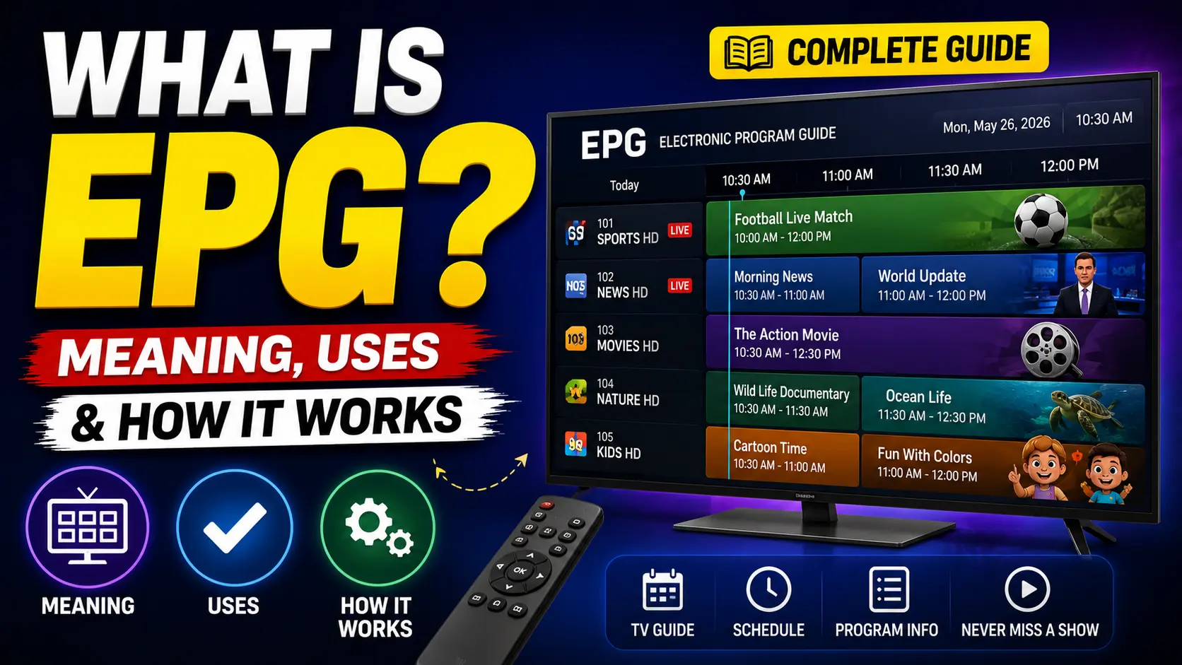 What Is EPG Meaning, Uses & How It Works