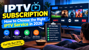 IPTV Subscription How to Choose the Right IPTV Service in 2026